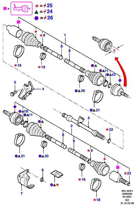 FORD 7 346 525 - Riteņa rumbas gultņa komplekts adetalas.lv