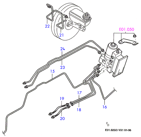 Seat 7335771 - Bremžu šļūtene adetalas.lv