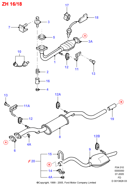 FORD 6 847 911 - Lambda zonde adetalas.lv