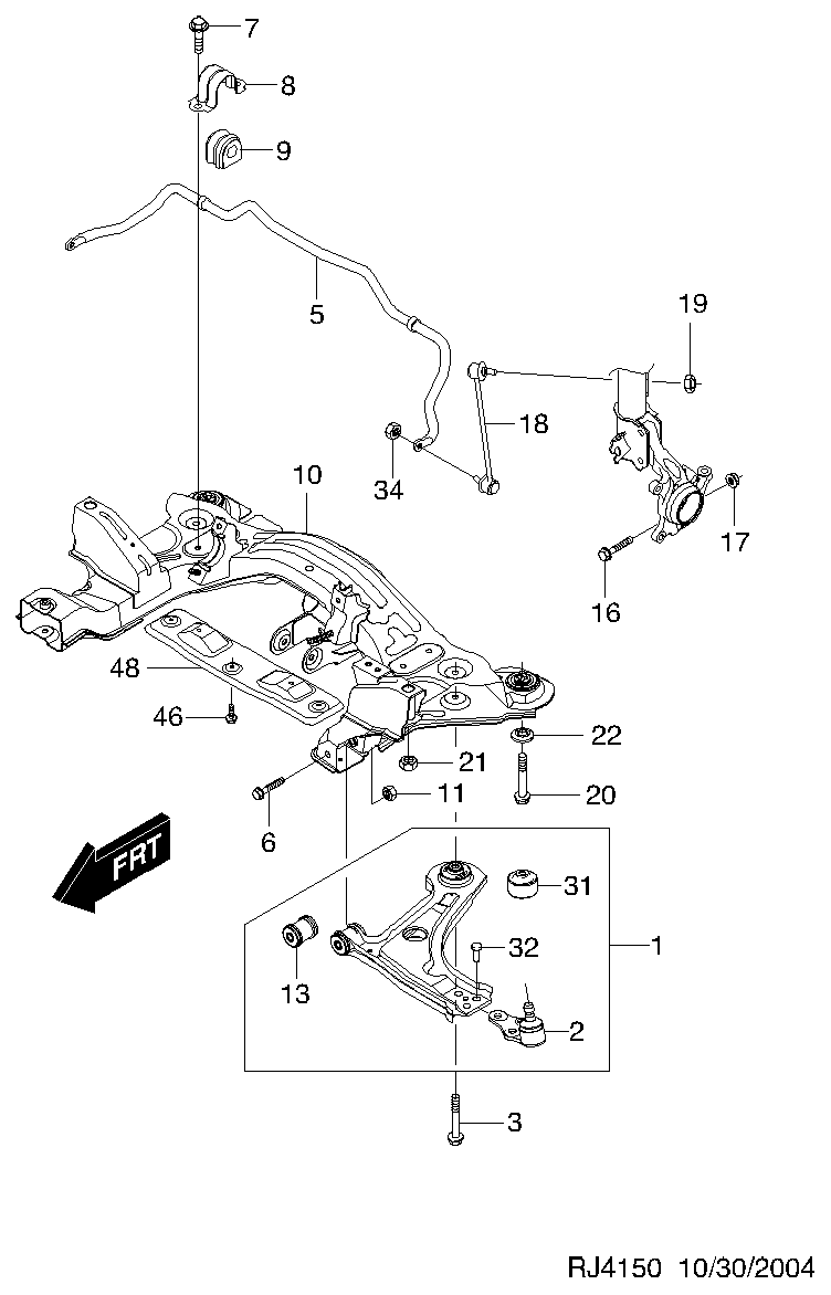 General Motors 96391851 - Neatkarīgās balstiekārtas svira, Riteņa piekare adetalas.lv