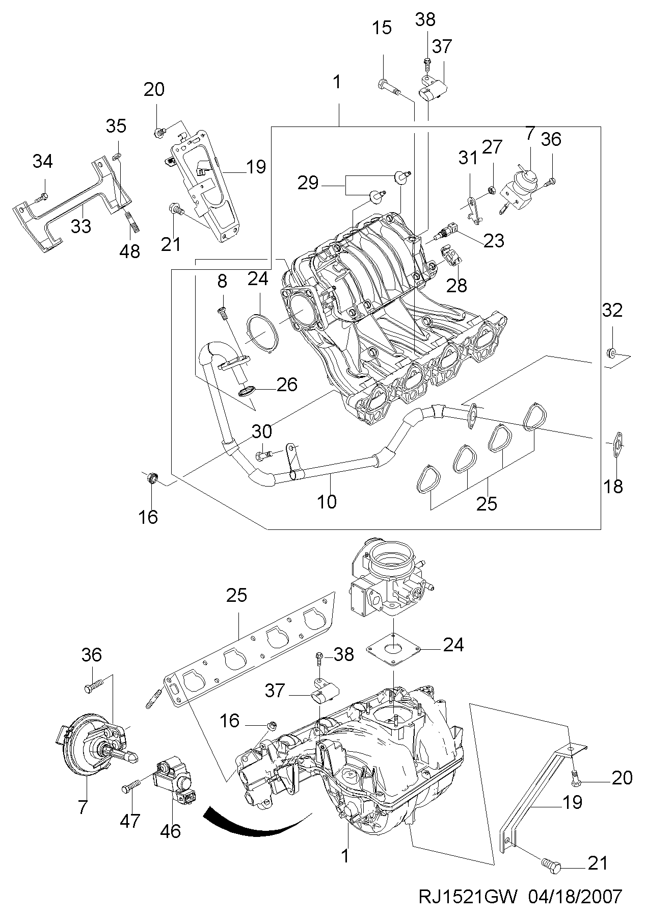 General Motors 96276354 - Devējs, Pūtes spiediens adetalas.lv