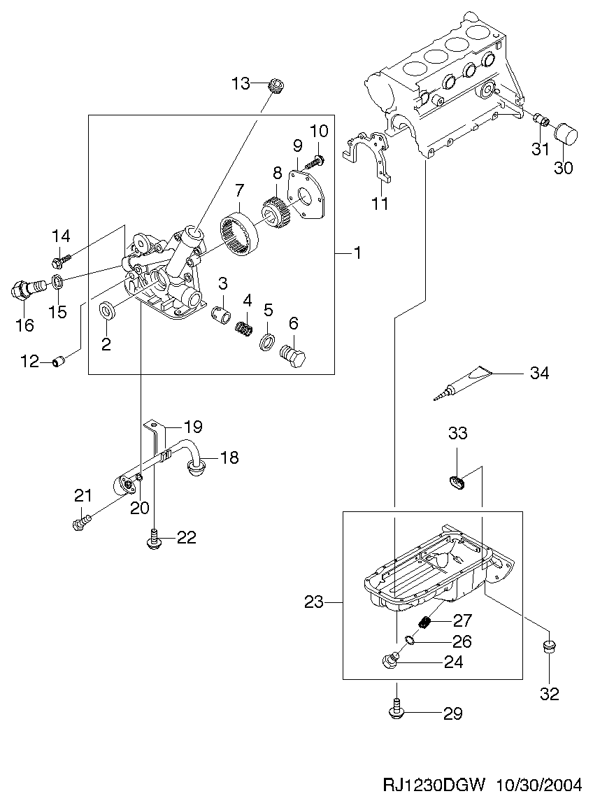 Buessing 94797406 - Eļļas filtrs adetalas.lv