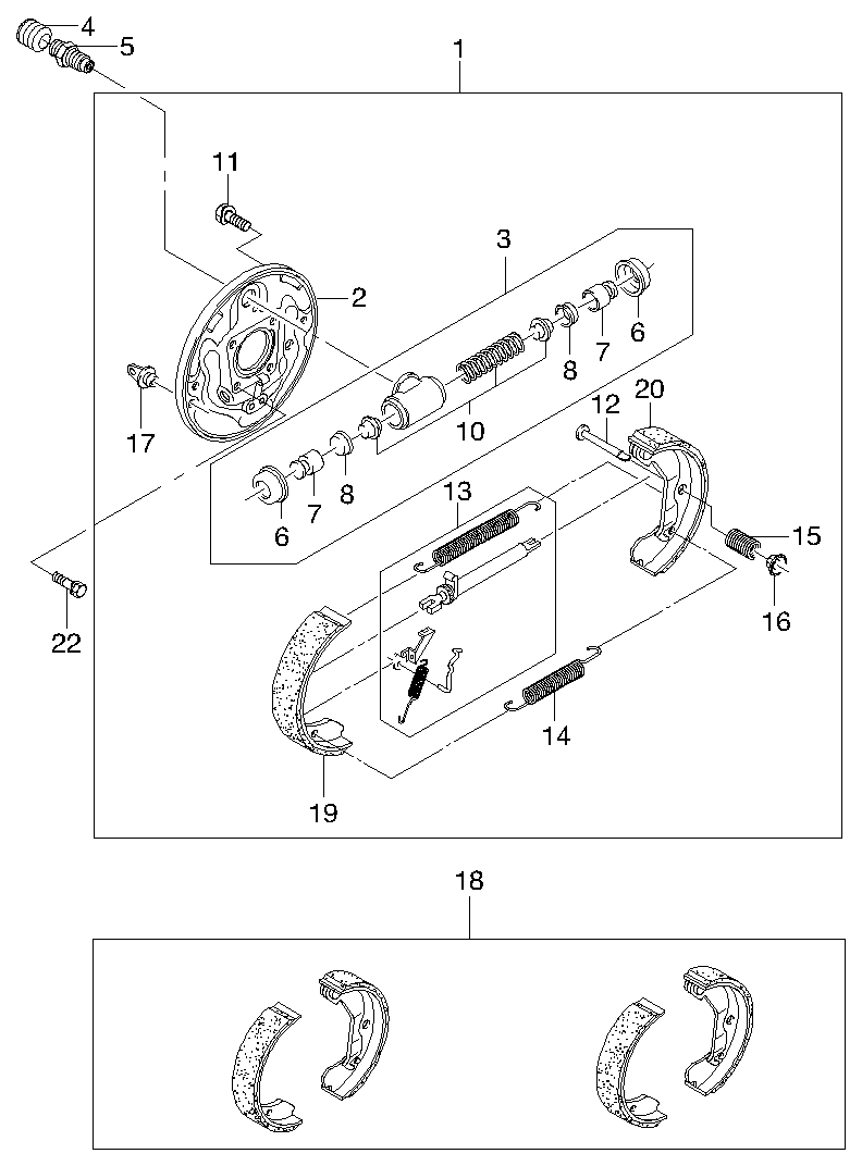 DAEWOO 96312155 - Riteņa bremžu cilindrs adetalas.lv