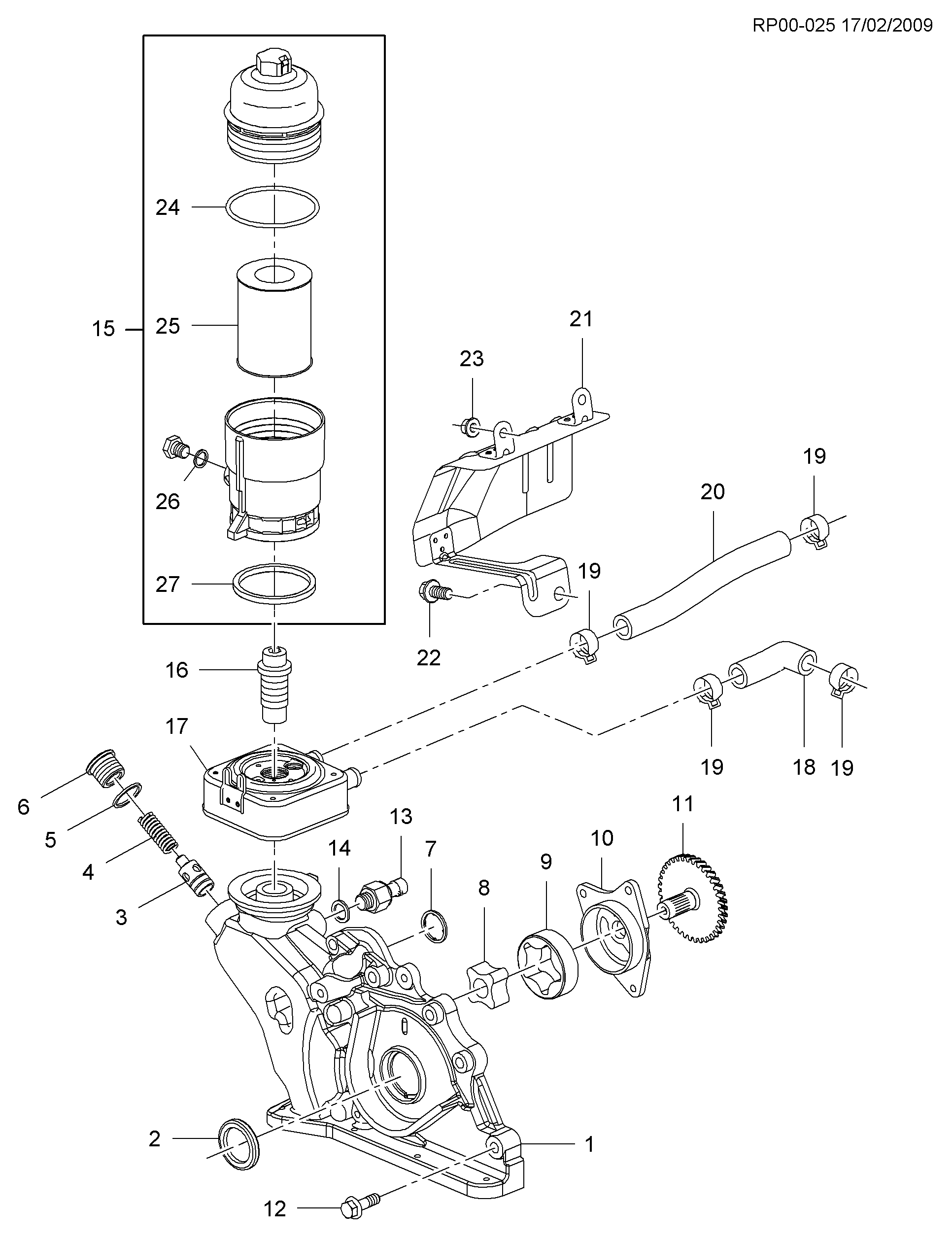 General Motors 96980297 - Eļļas filtrs adetalas.lv