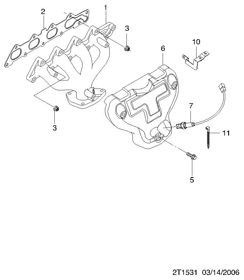 Opel 96418965 - Lambda zonde adetalas.lv