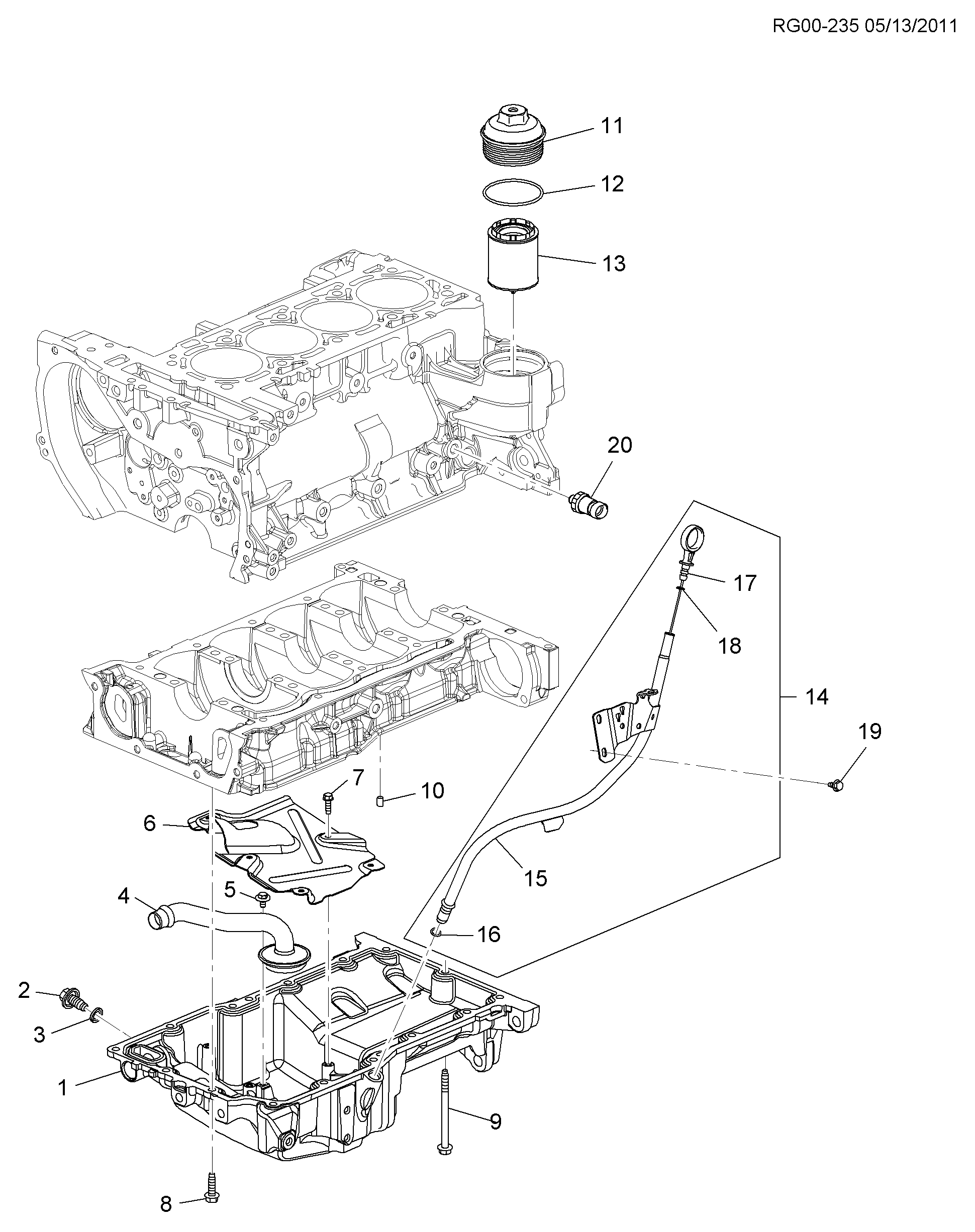 Opel 03 536 966 - Blīvgredzens, Eļļas noliešanas korķis adetalas.lv