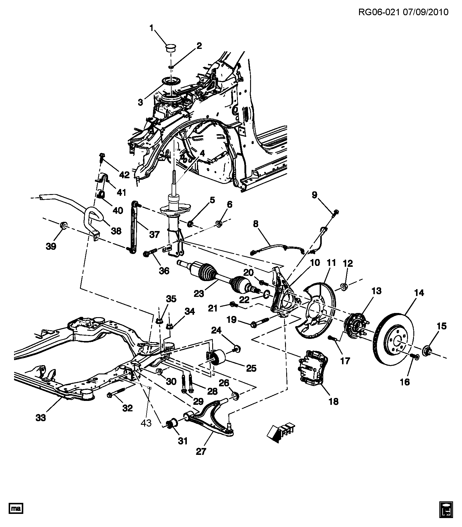 Opel 22792990 - Neatkarīgās balstiekārtas svira, Riteņa piekare adetalas.lv