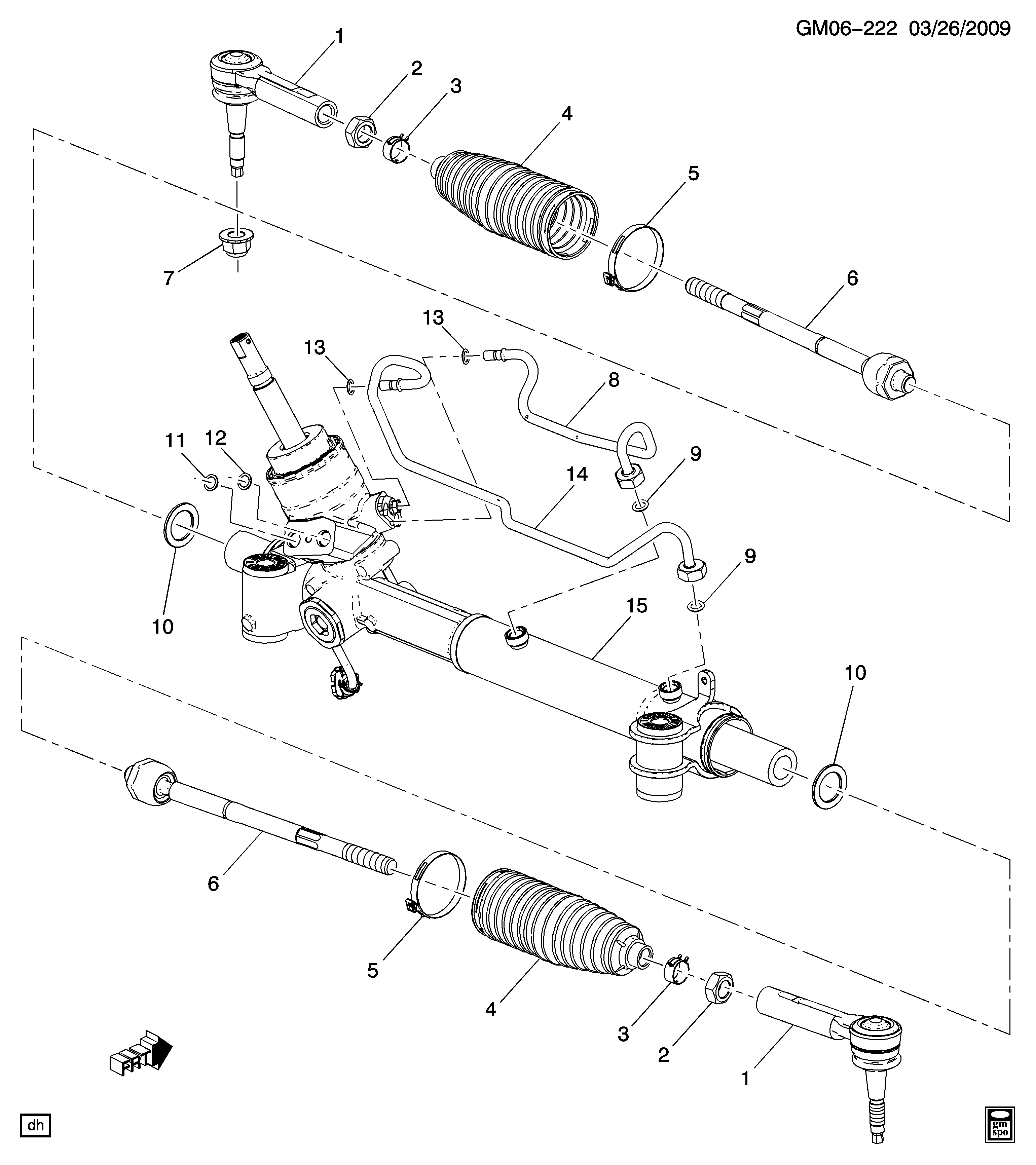 SAAB 13272000 - Stūres šķērsstiepņa uzgalis adetalas.lv