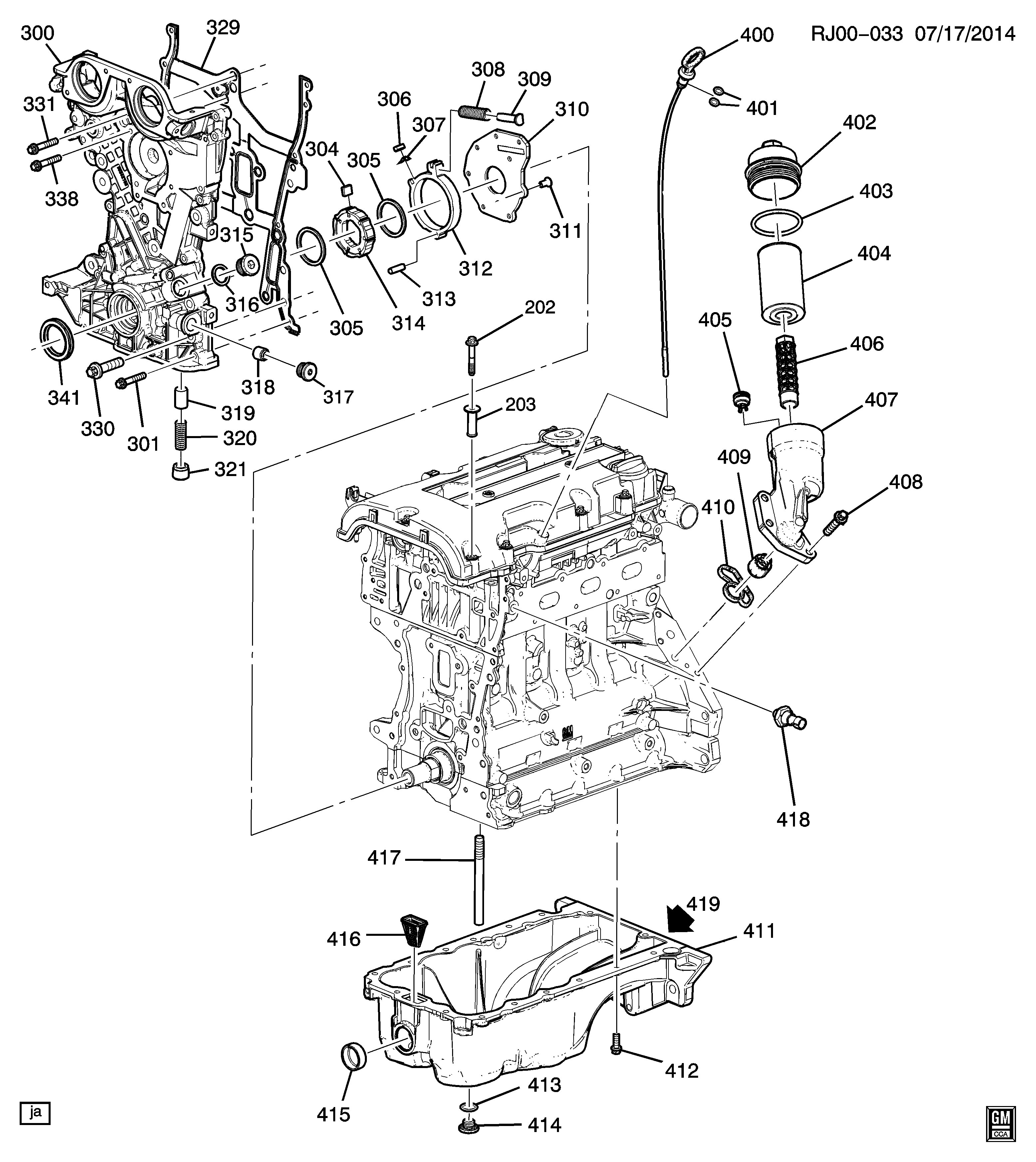 Opel 55560748 - Eļļas filtrs adetalas.lv