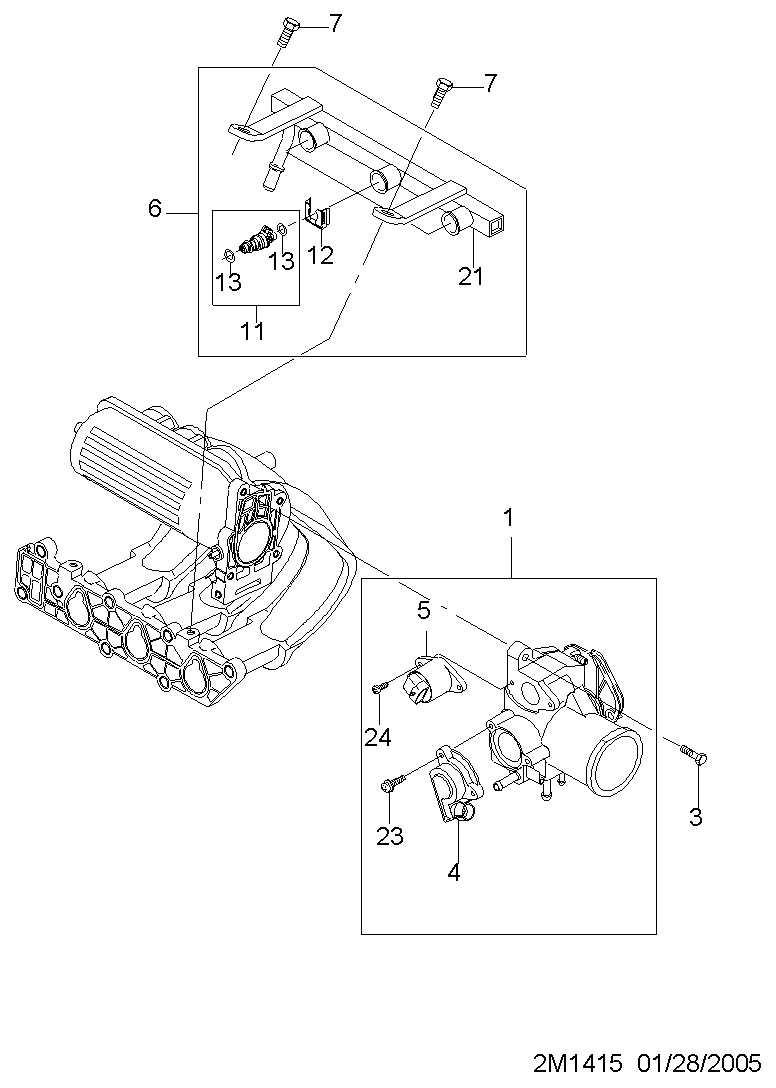 Chevrolet 96253597 - Blīvgredzens, Iesmidzināšanas sprausla adetalas.lv