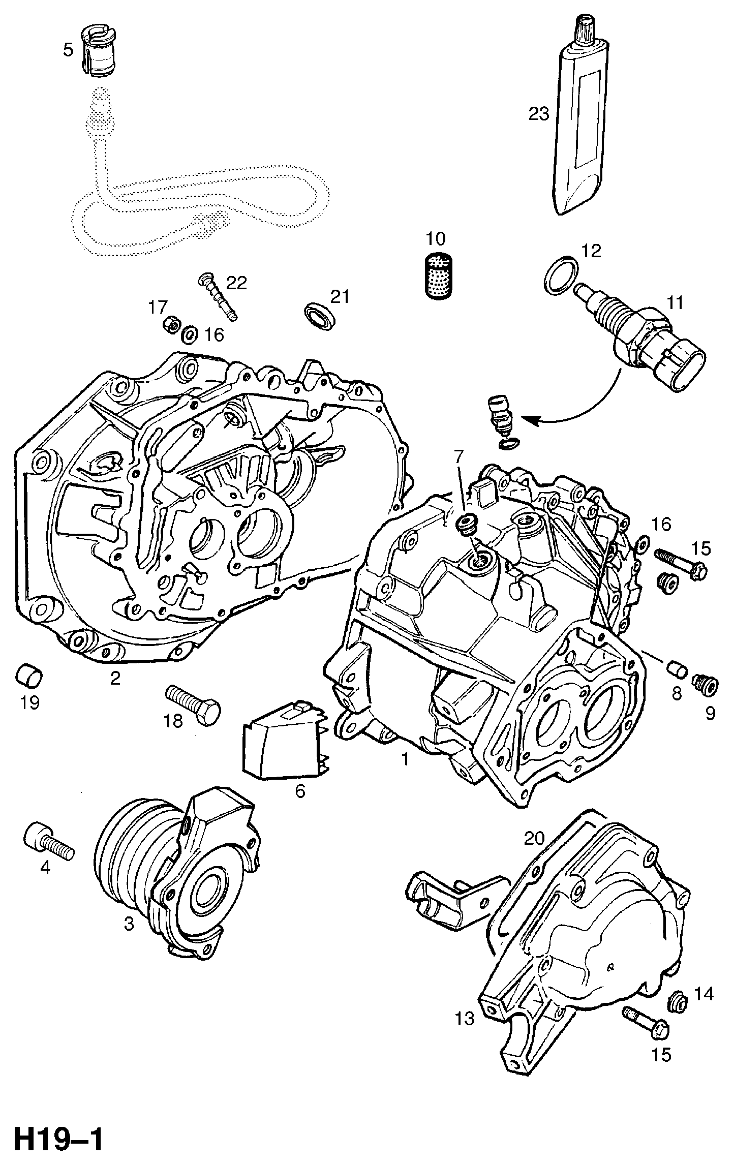 Vauxhall 6 79 342 - Centrālais izslēdzējmehānisms, Sajūgs adetalas.lv