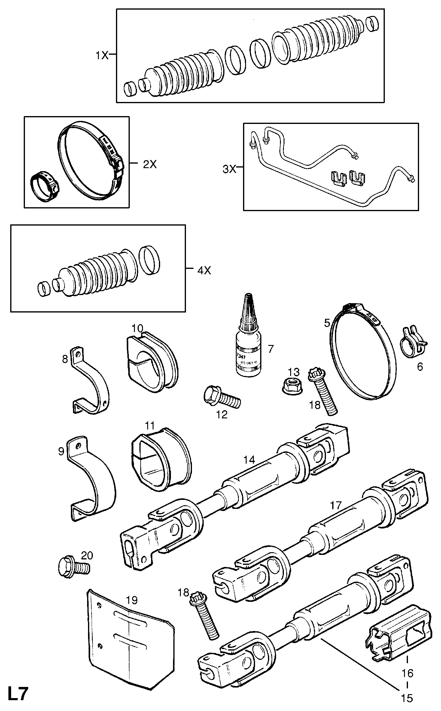 General Motors 1609096 - Putekļusargs, Stūres iekārta adetalas.lv