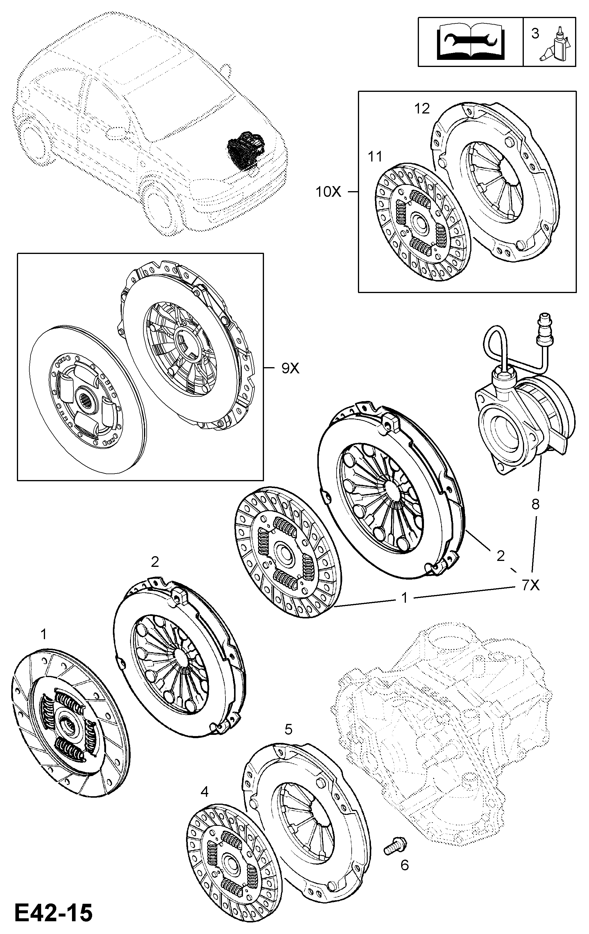 Opel 6 66 031 - Sajūga piespiedējdisks adetalas.lv