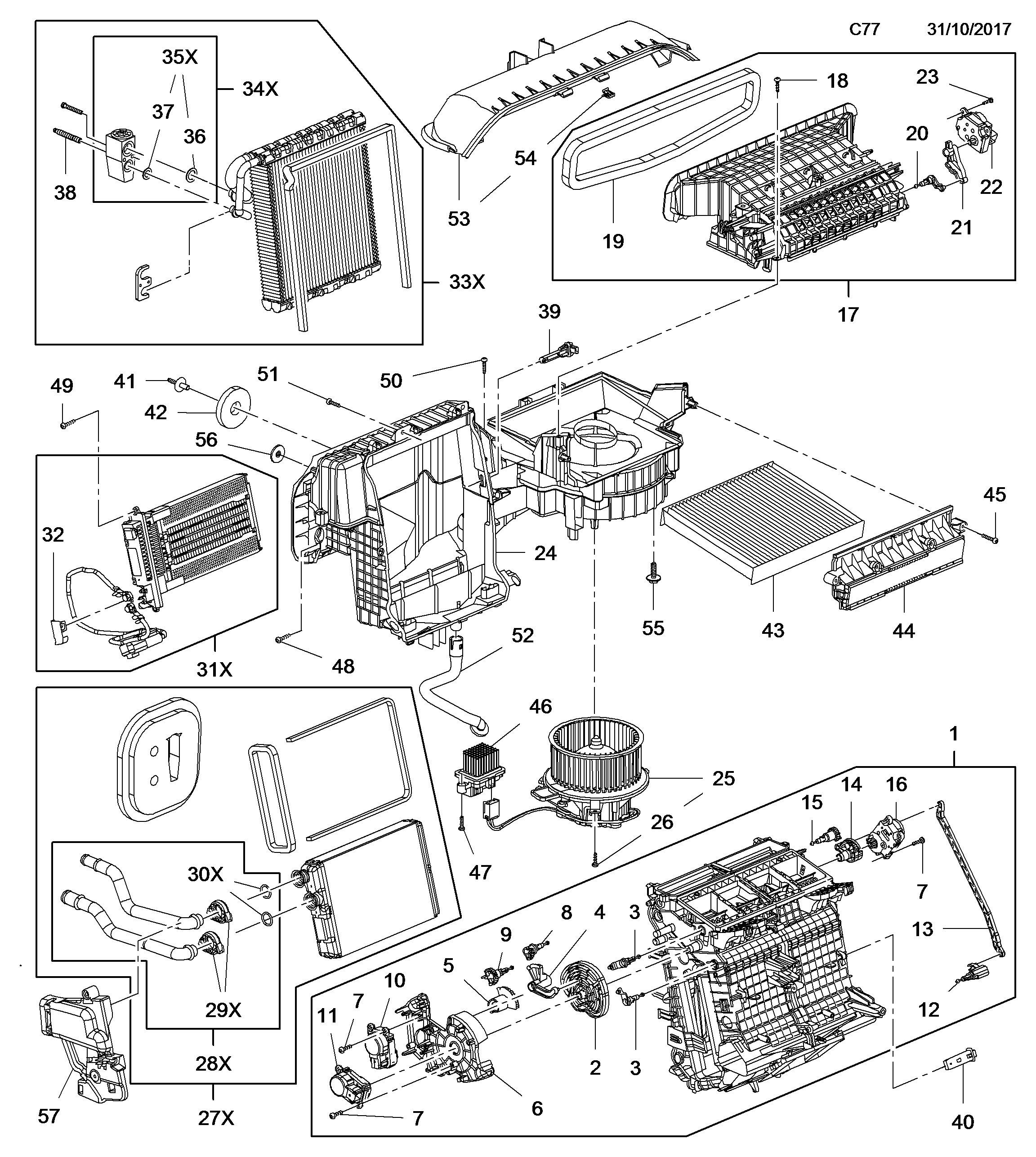 Vauxhall 1808020 - Filtrs, Salona telpas gaiss adetalas.lv