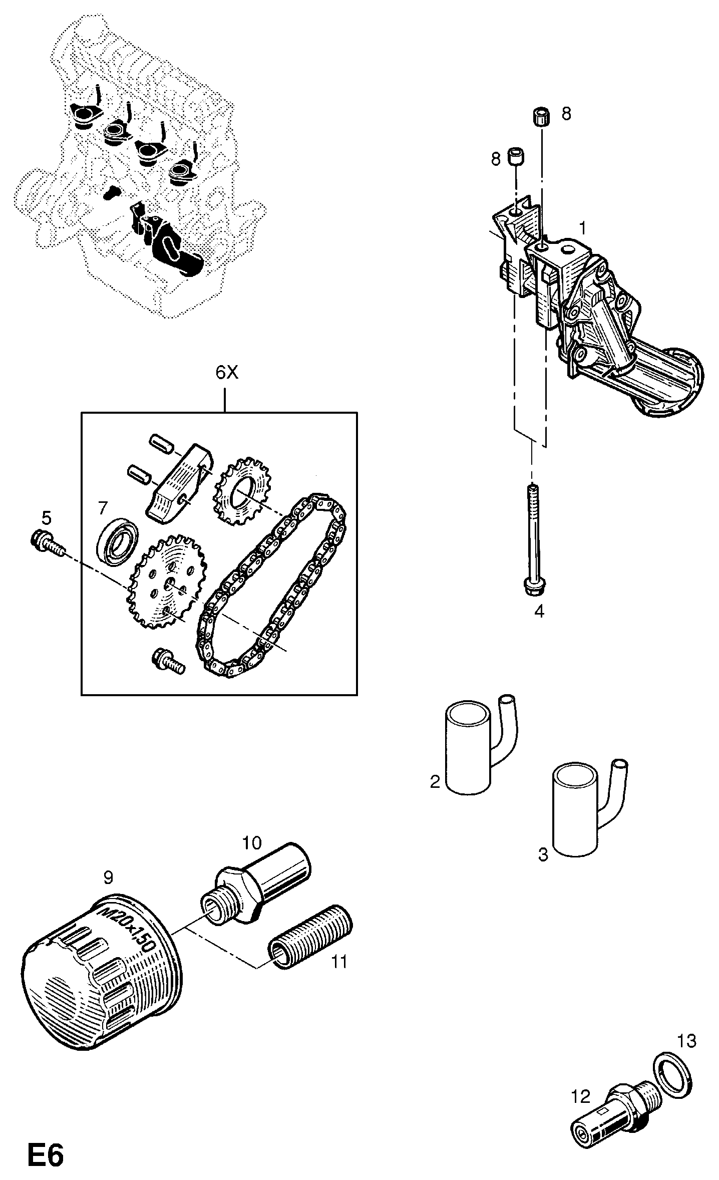 Opel 4403019 - Eļļas filtrs adetalas.lv