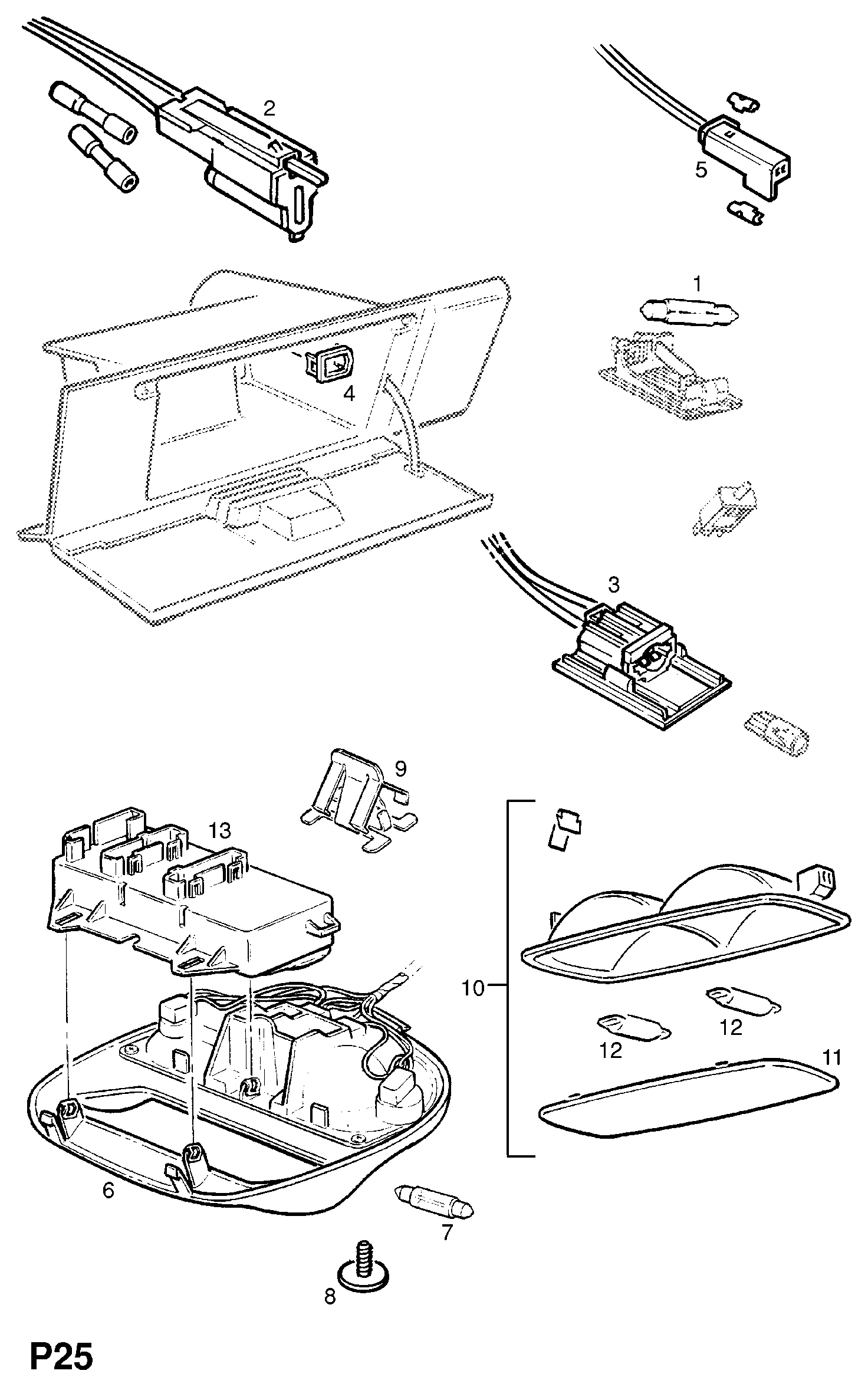 FORD USA 1 230 986 - Slēdzis, Sajūga pievads (Motora vadība) adetalas.lv