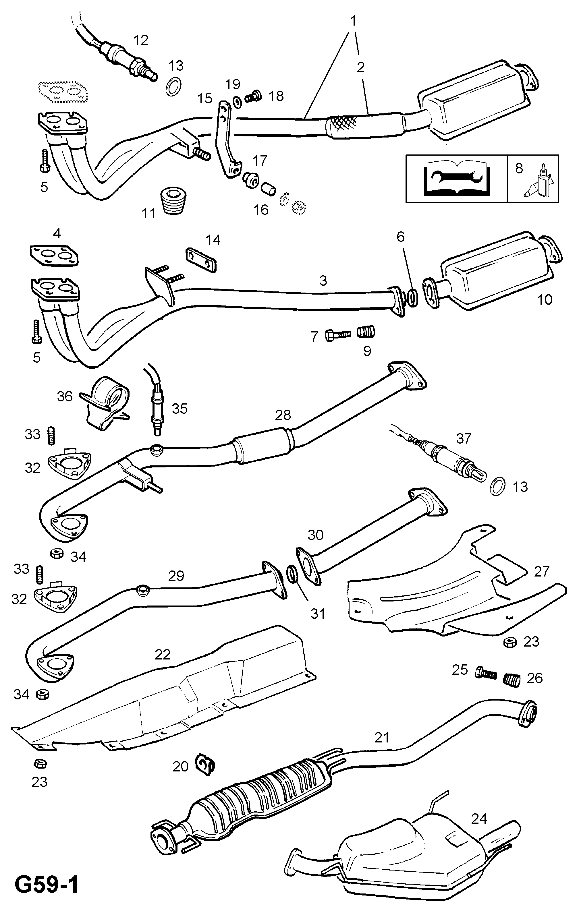 SAAB 855361 - Lambda zonde adetalas.lv