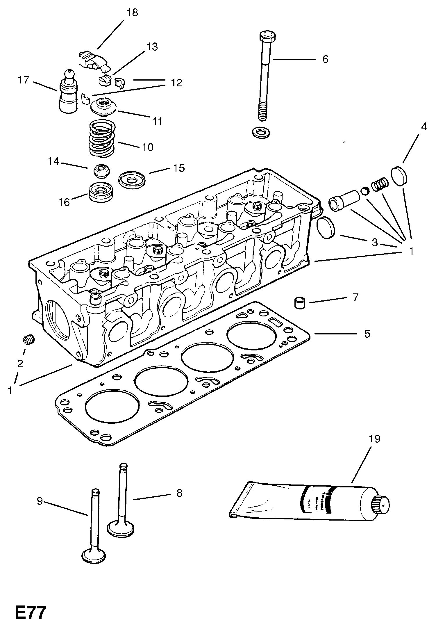 Vauxhall 640051 - Bīdītājs adetalas.lv