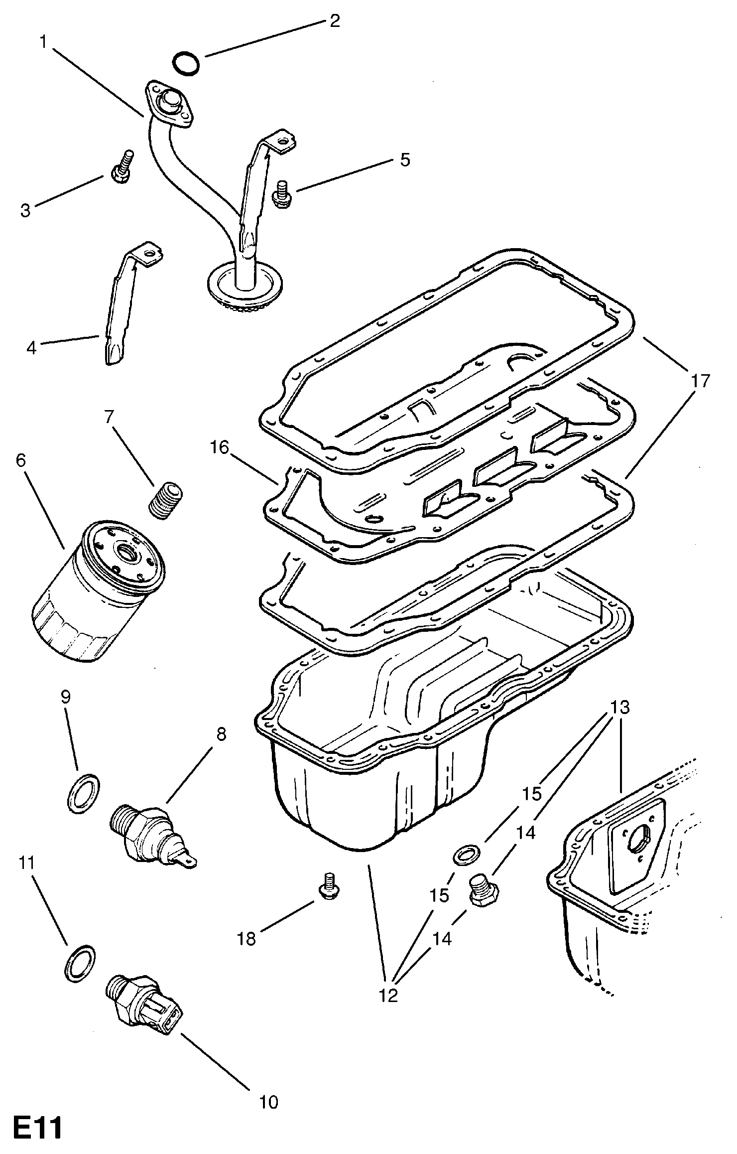 Opel 6 50 401 - Eļļas filtrs adetalas.lv