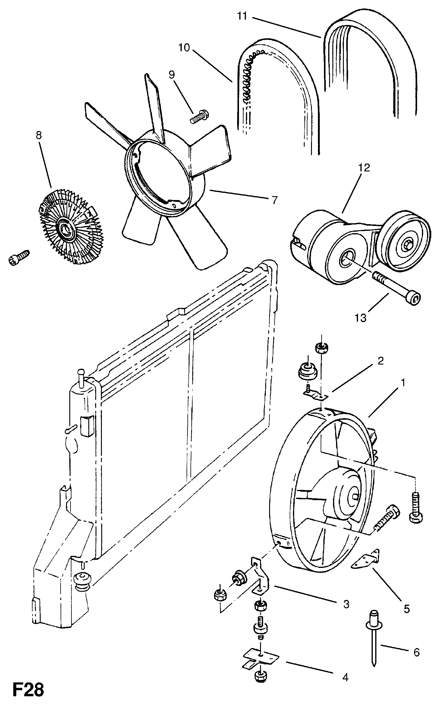 Opel 1340720 - Ķīļsiksna adetalas.lv