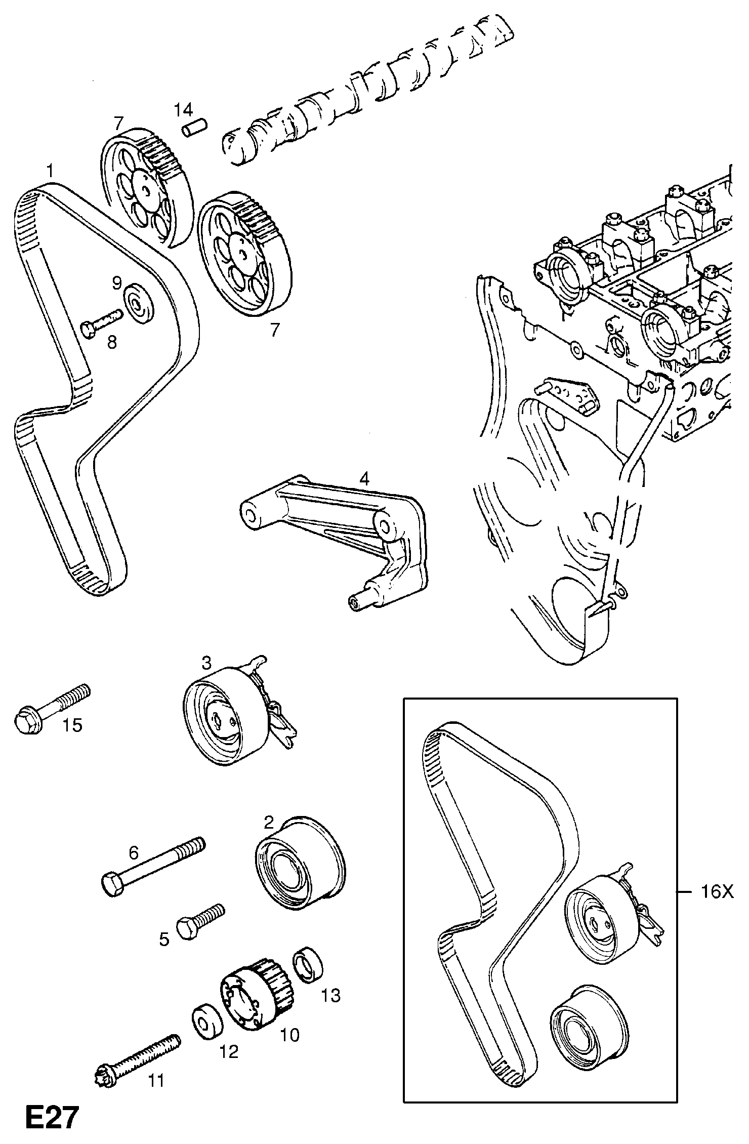 Opel 56 36 363 - Zobsiksna adetalas.lv