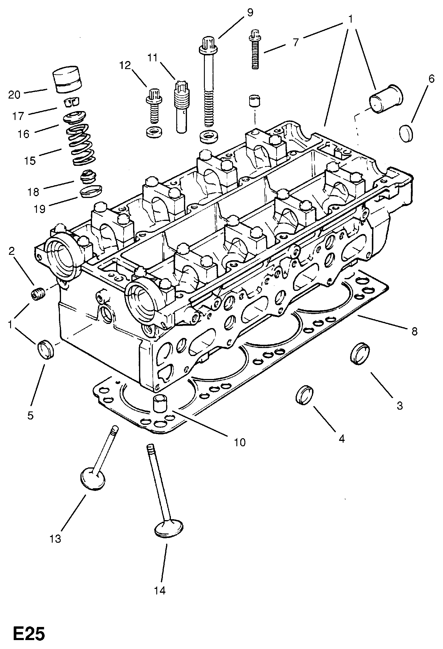 Opel 641 022 - Ieplūdes vārsts adetalas.lv