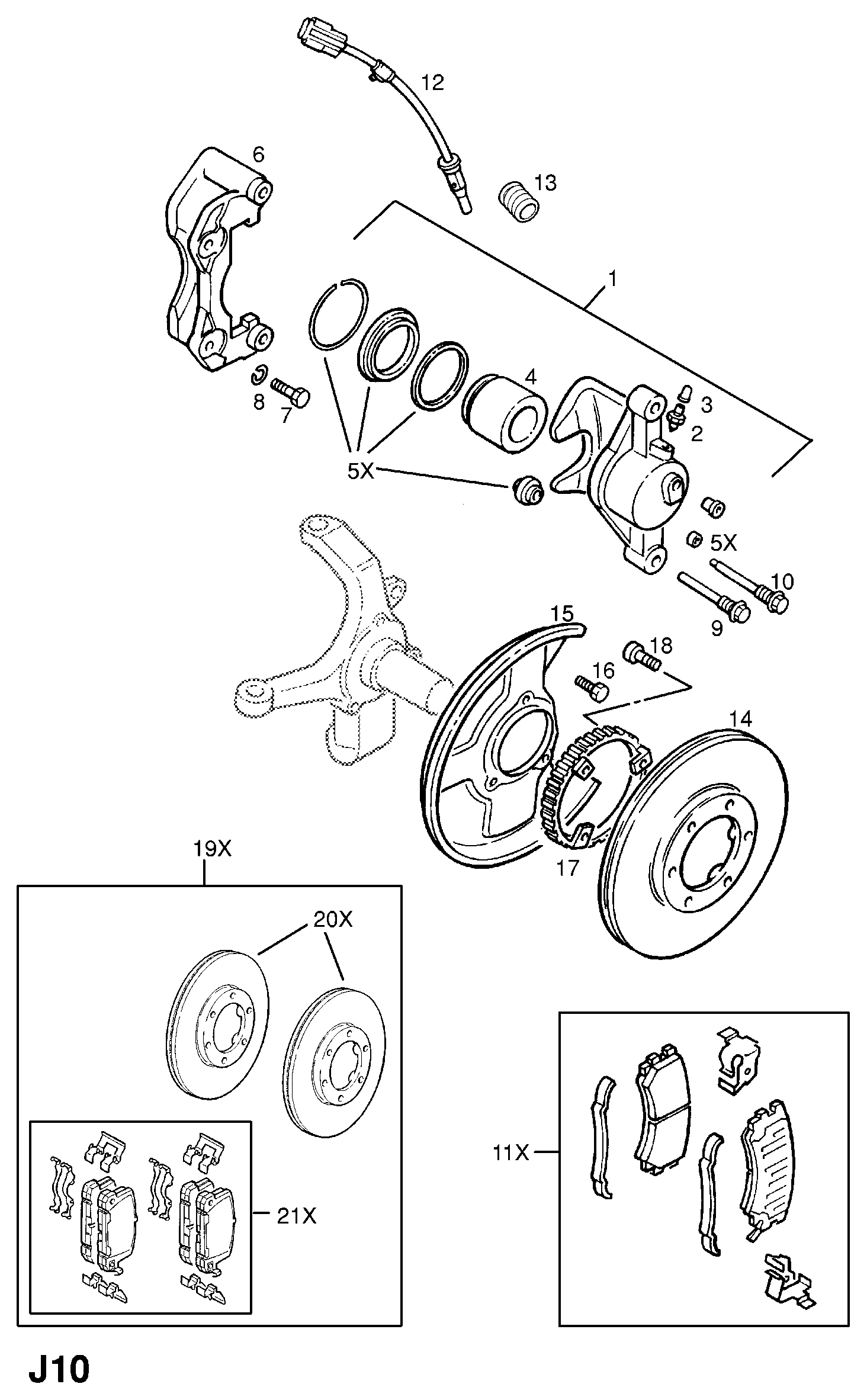 Opel 569050 - Bremžu diski adetalas.lv