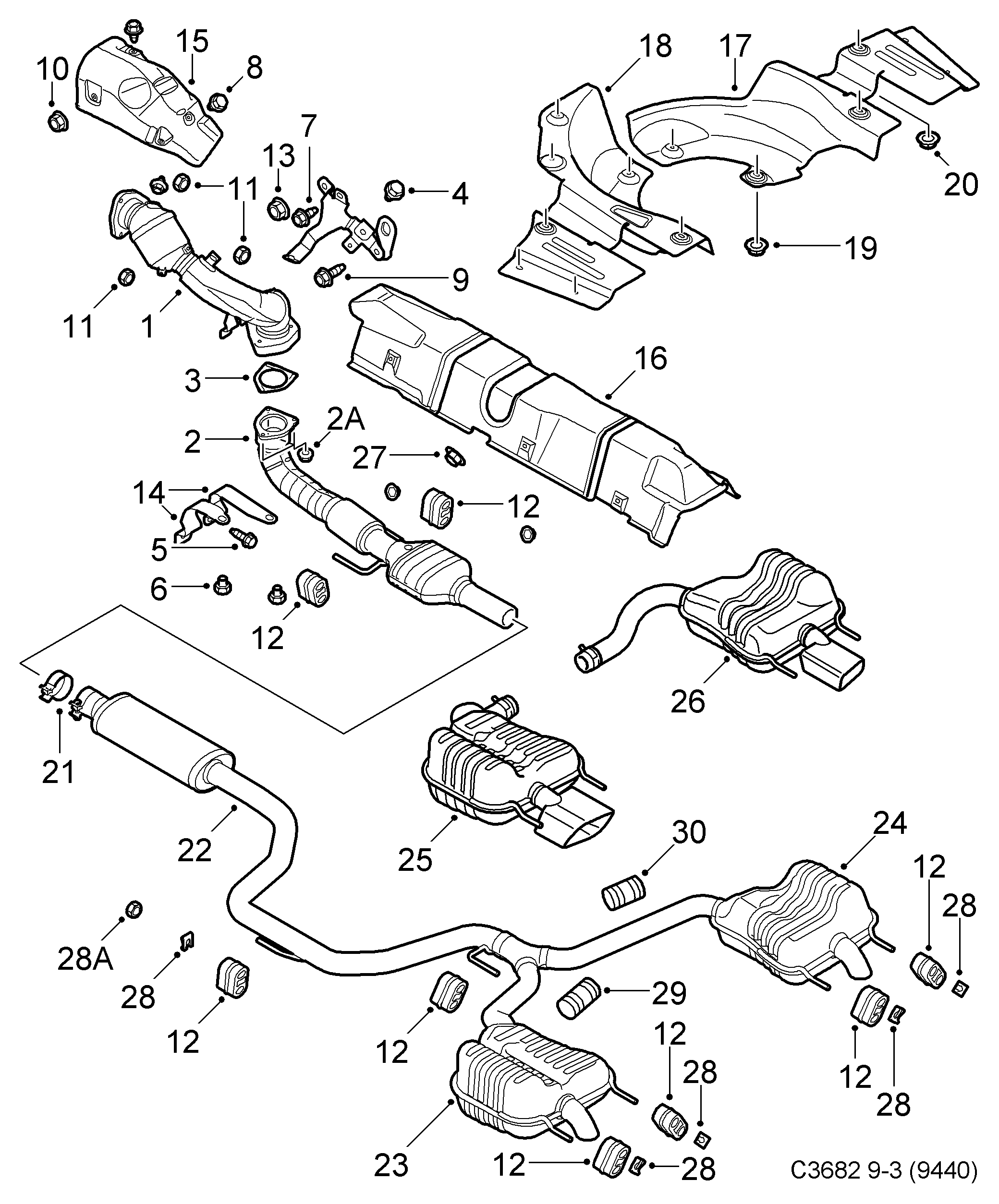 General Motors 90466668 - Bukse, Stabilizators adetalas.lv