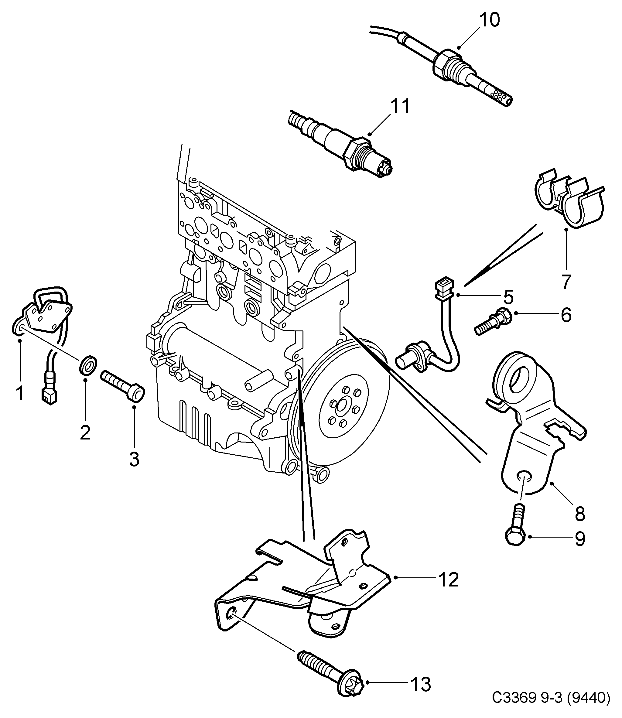 Cadillac 55355404 - Asortiments, Sodrēju / Daļiņu filtra remonts adetalas.lv