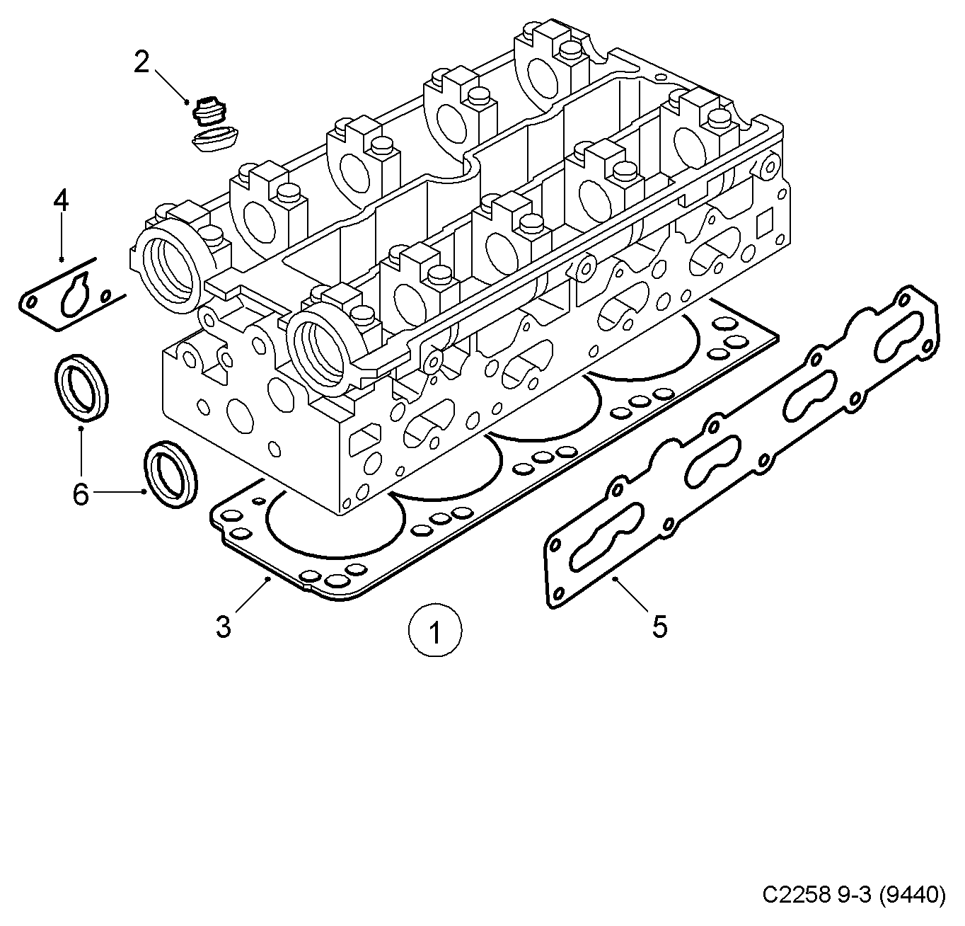 Opel 90 536 199 - Blīve, Izplūdes kolektors adetalas.lv