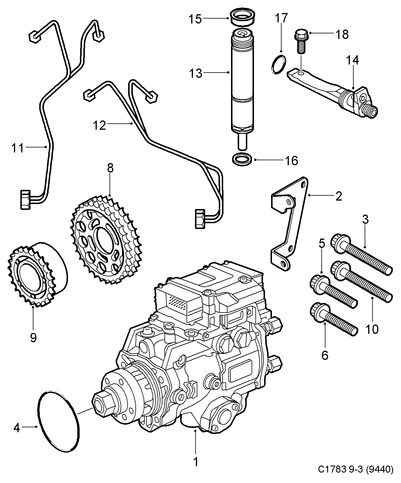 SAAB 91 28 304 - Blīvgredzens, Sprauslas kanāls adetalas.lv