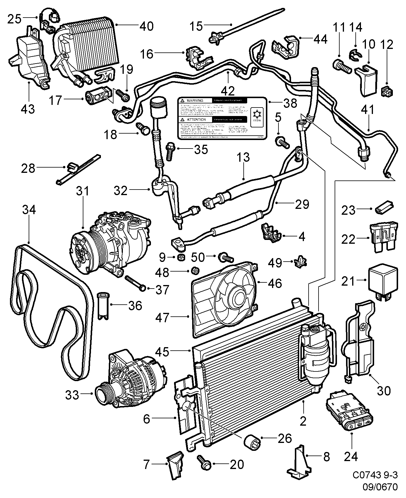 SAAB 49 41 761 - Ģenerators adetalas.lv