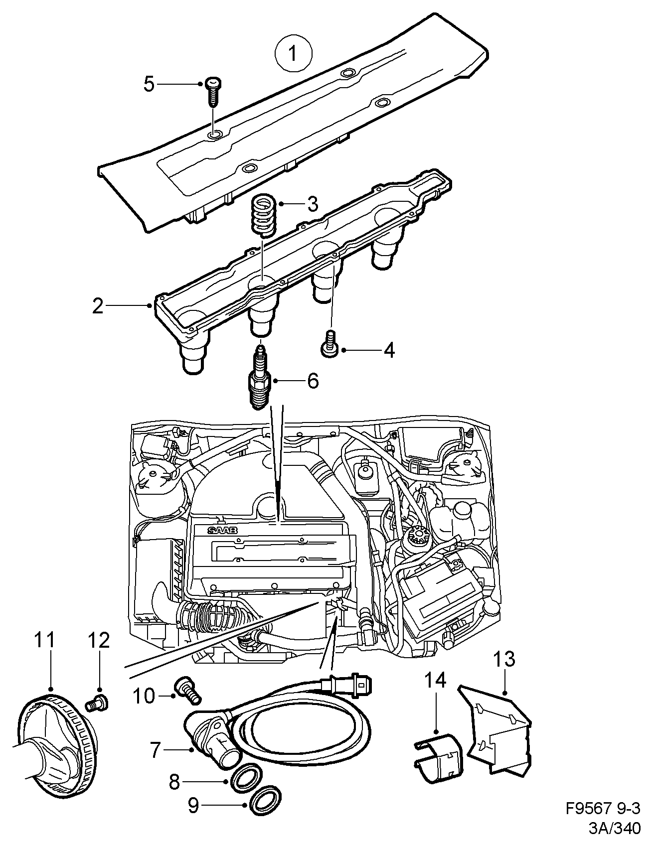 Vauxhall 4227203 - Impulsu devējs, Kloķvārpsta adetalas.lv