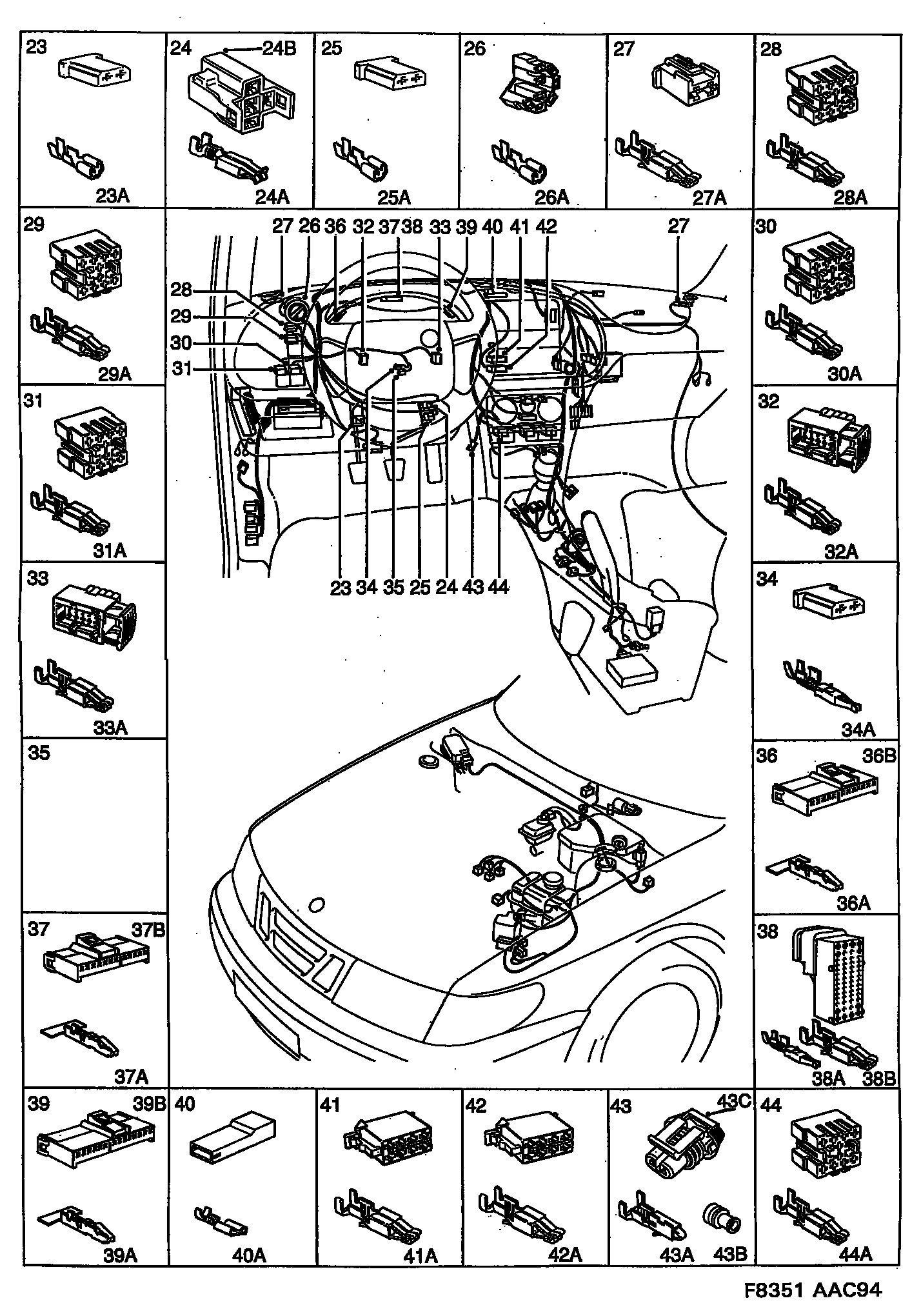 Vauxhall 4409165 - Bremžu šļūtene adetalas.lv