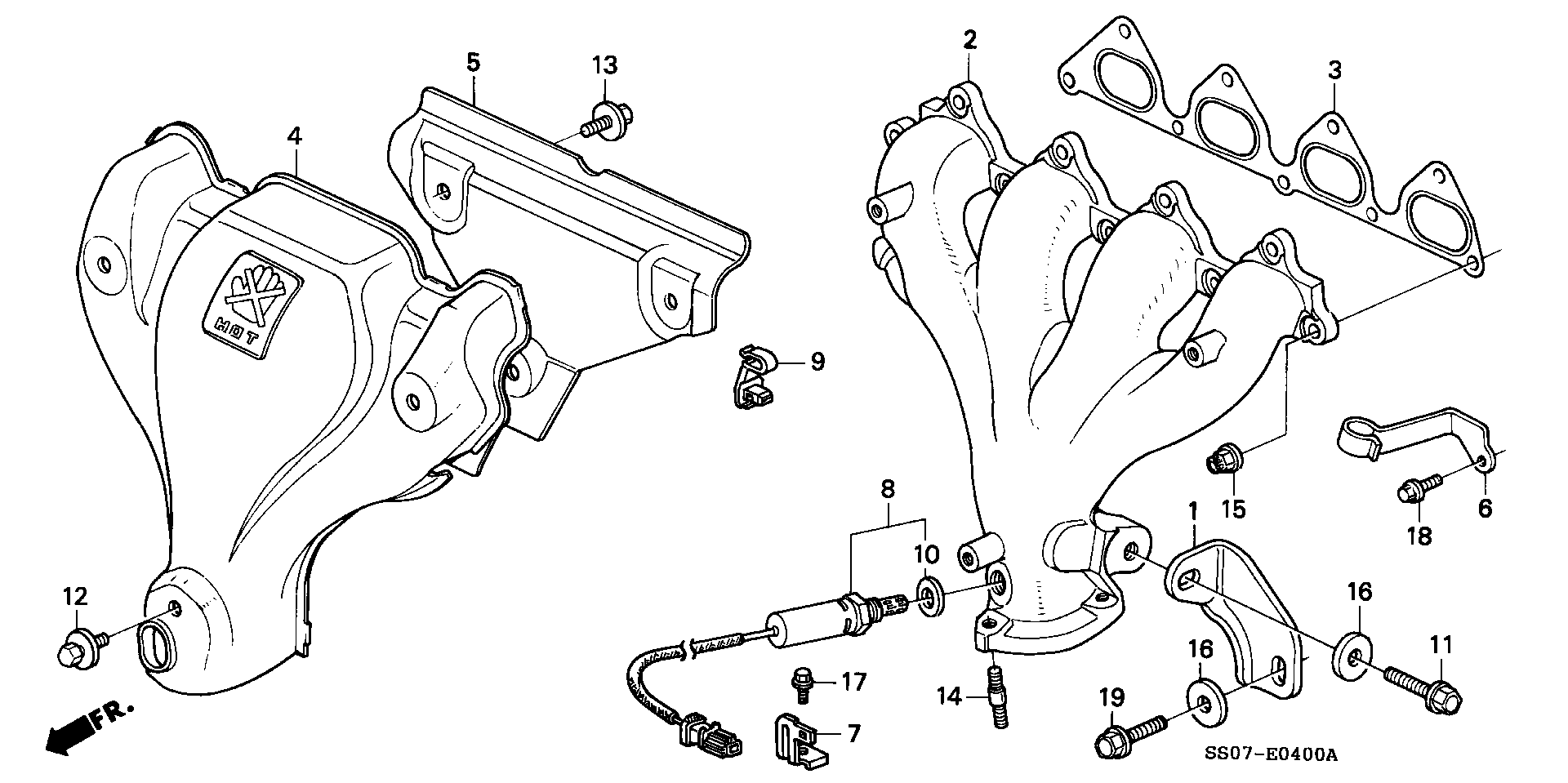 ACURA 36531-P12-A02 - Lambda zonde adetalas.lv