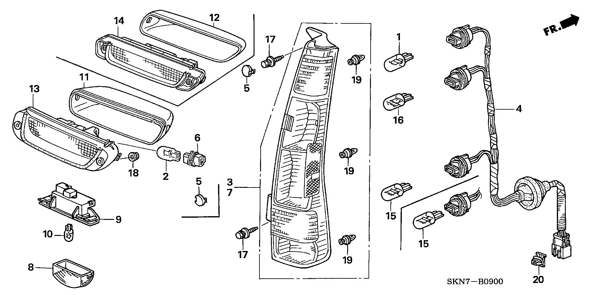 Honda 34103S2K003 - Kvēlspuldze, Miglas lukturis adetalas.lv