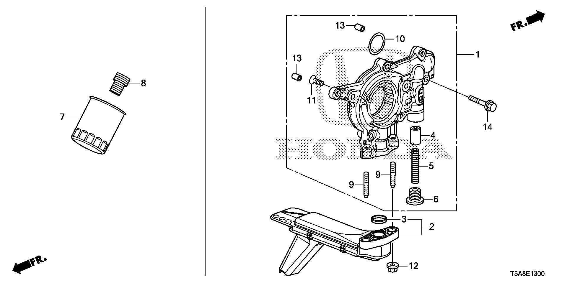 HONDA (DONGFENG) 15400RTA003 - Eļļas filtrs adetalas.lv