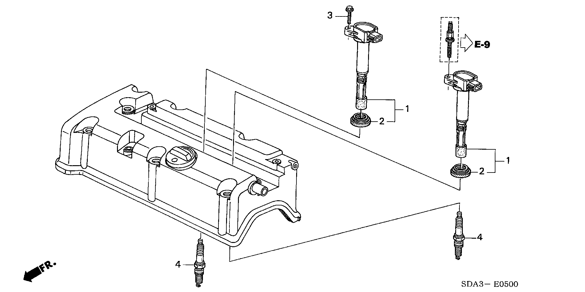 Honda 30520-PNC-004 - Aizdedzes spole adetalas.lv