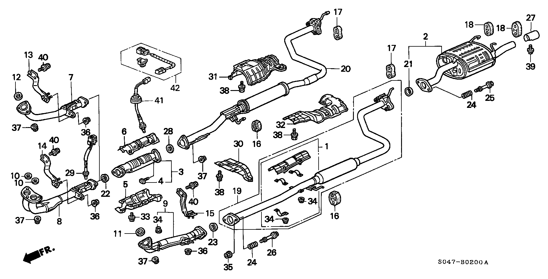 MG 18215ST7J00 - Kronšteins, Trokšņa slāpētājs adetalas.lv