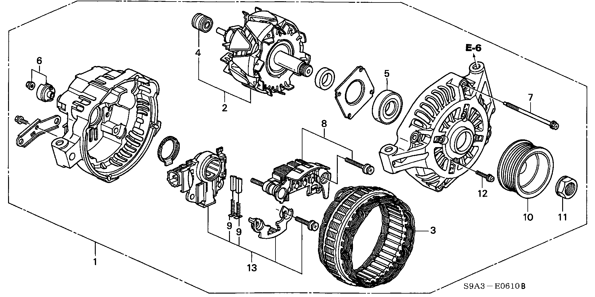 Honda 31 100-PND-004 - Ģenerators adetalas.lv