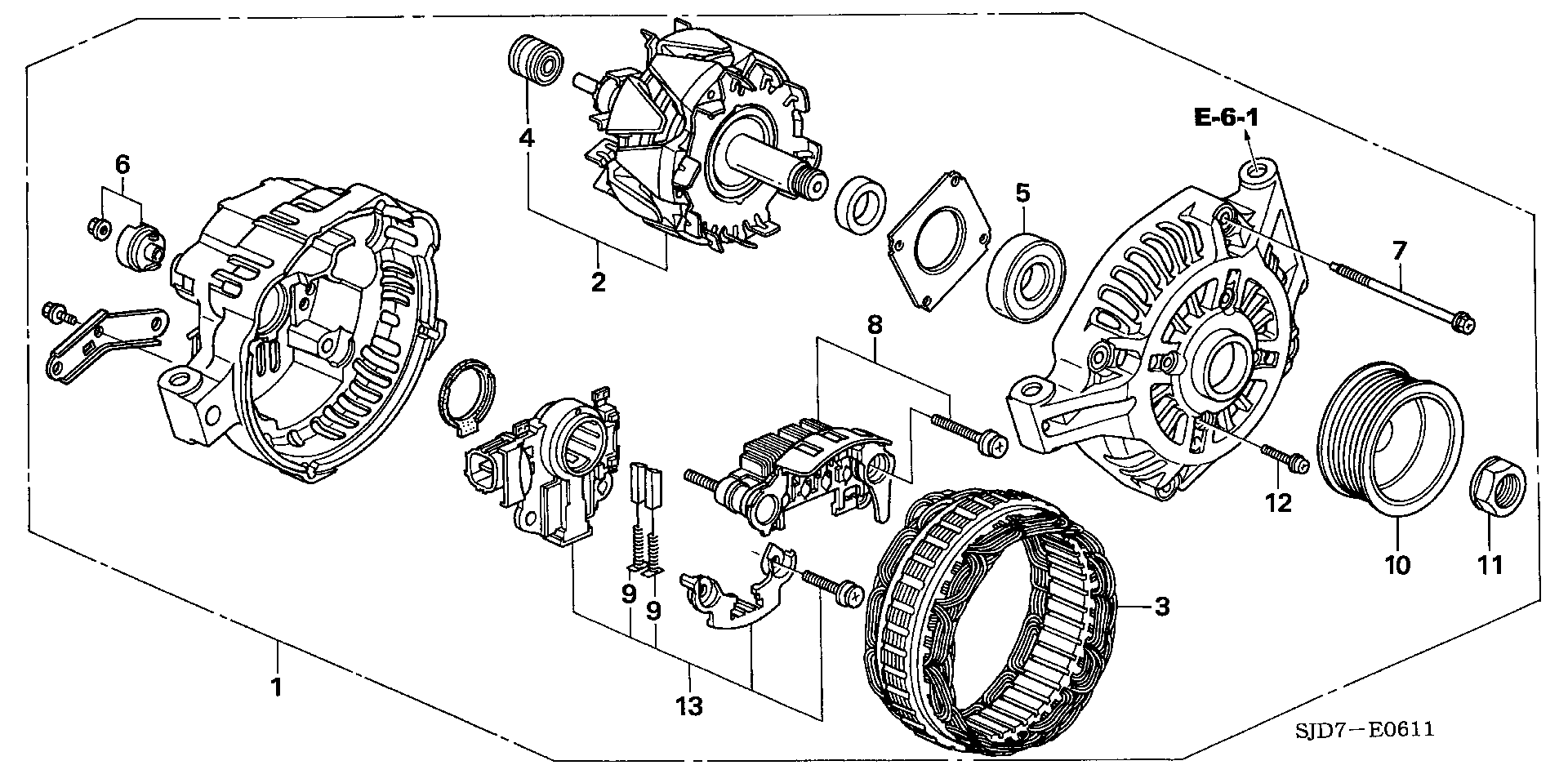 Suzuki 31100RJJ004 - Ģenerators adetalas.lv