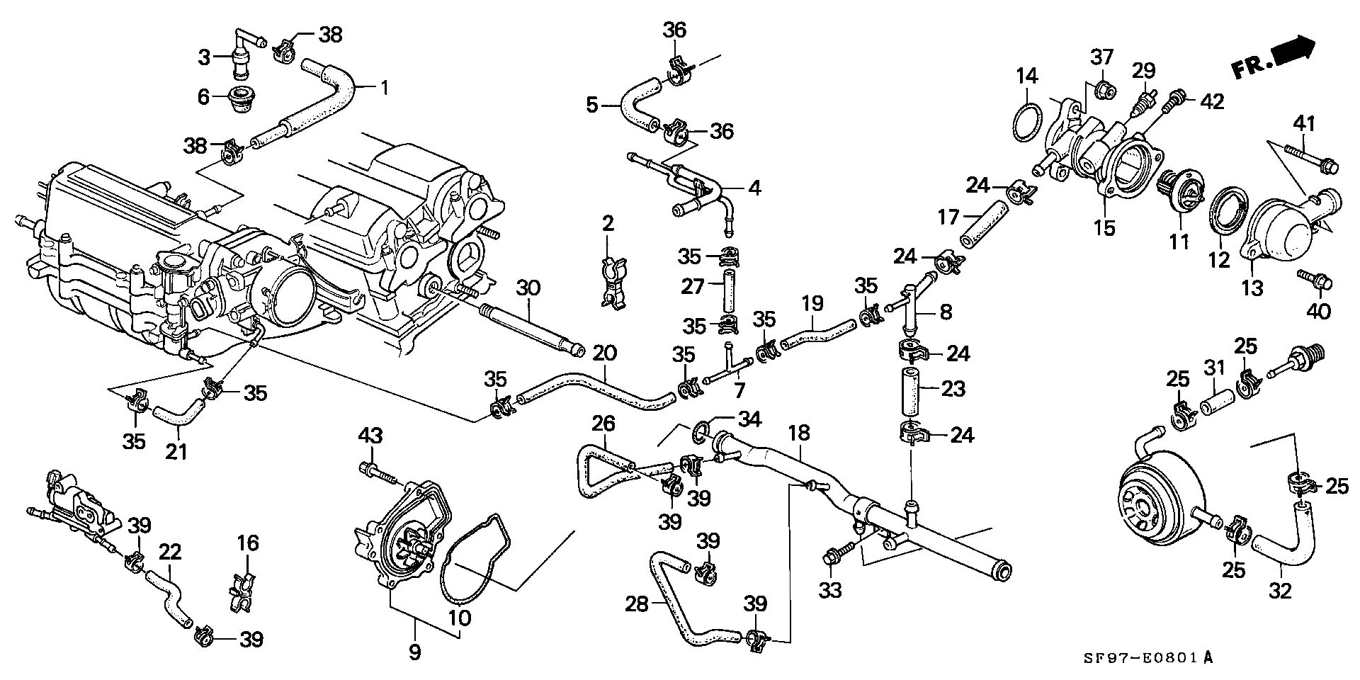 Hyundai 19300-PB2-023 - Termostats, Dzesēšanas šķidrums adetalas.lv