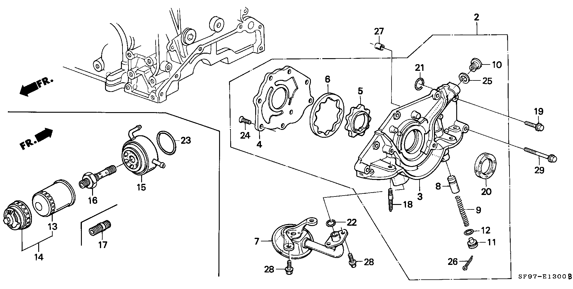 Honda 15400PR3305 - Eļļas filtrs adetalas.lv