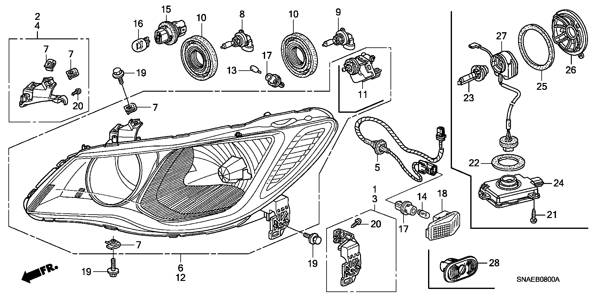 Honda 33303S2R003 - Kvēlspuldze, Pagriezienu signāla lukturis adetalas.lv