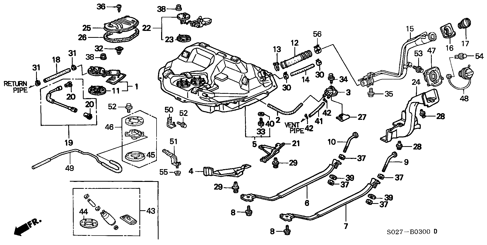 TOYOTA 17040S01A30 - Degvielas sūknis adetalas.lv