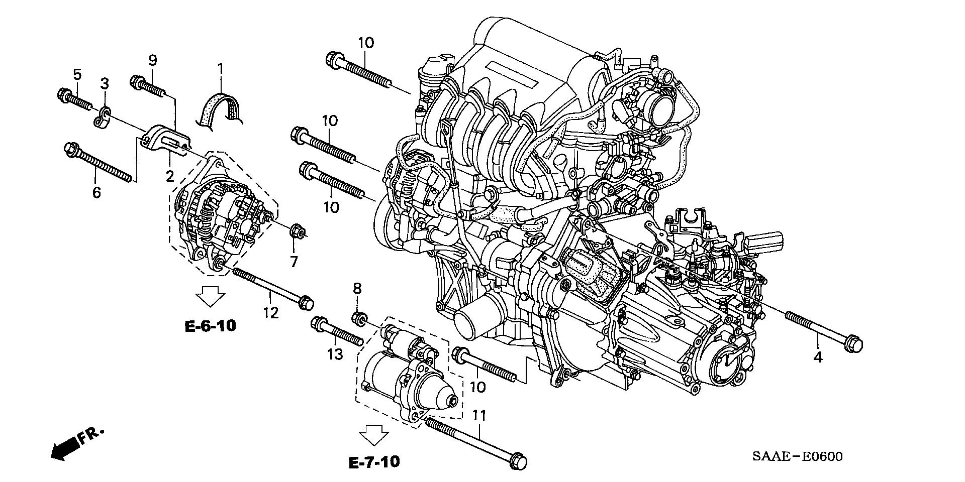 Honda 31110PWAG01 - Ķīļrievu siksna adetalas.lv