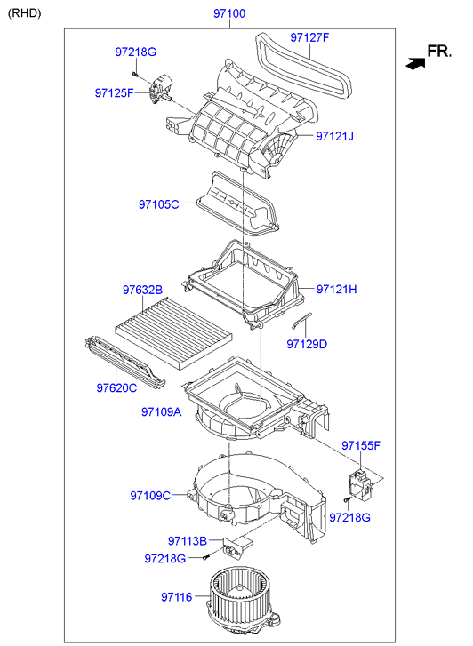 Hyundai (BEIJING) 971332H001 - Filtrs, Salona telpas gaiss adetalas.lv