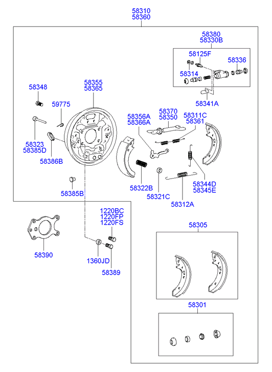 KIA 58380-25200 - Riteņa bremžu cilindrs adetalas.lv