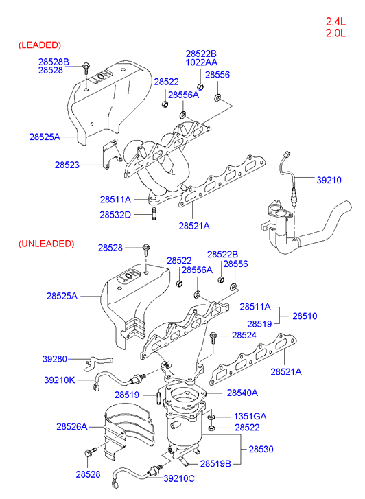 Hyundai 39210-38005 - Lambda zonde adetalas.lv