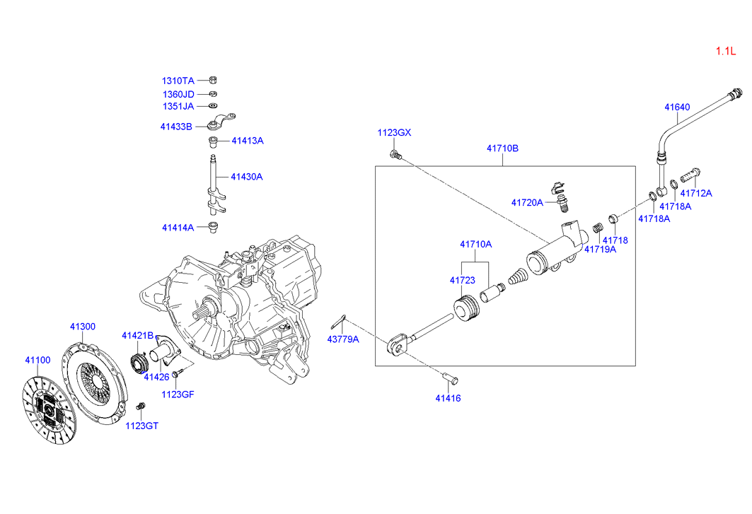 KIA 41100-28036 - Sajūga disks adetalas.lv